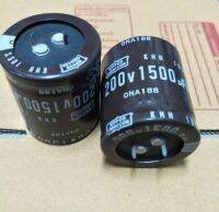 2ชิ้น Capacitor 1500uf200VDC (M)105C size 30x50mm.ของใหม่ของแท้คุณภาพดีเยี่ยม100% พร้อมส่ง