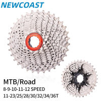 NewCoast เฟืองล้อจักรยานจักรยานเสือหมอบ ZTTO MTB 8 9 10 11 12 Speed 11-23/25/28/30/32/34/36T เฟืองจักรยาน Freewheel 8S 9S 10S MTB K7จักรยานพับได้