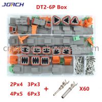 ✺✆ Deutsch DT series Waterproof Wire Connector Kit DT06-2S DT04-2P DT06-3S DT04-3P Automotive Sealed Plug DT connector with box