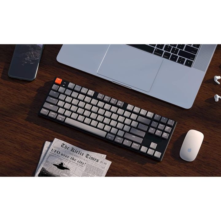 ของแท้-100-คีย์บอร์ดไร้สาย-keychron-k1-se-rgb-version-se-87key-gateron-dwarf