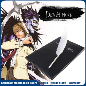 Panshed duas finalidades nota de morte desktop DEATH NOTE relógio de parede  relógio minimalista anime ornamentos presente (A3) : : Moda
