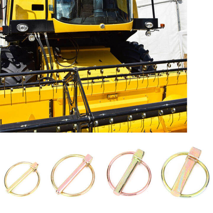 Lynch Pin 50 cái Hộp Nhựa Kích Thước Khác Nhau Chống Rỉ Mạ Kẽm Mạ Vàng