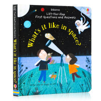 หนังสือภาษาอังกฤษ Usborne Lift The Flap Book First Questions and Answers Whats It Like In Space English Book Bedtime Reading Story Book for Kids Hardcover หนังสือป๊อปอัพ สามมิติ นิทานภาษาอังกฤษ หนังสือสำหรับเด็ก หนังสืออ่านก่อนนอน หนังสือ