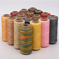 Leather Waxed Thread Cord 150D 50M Wax String Cord Sewing Craft Tool DIY Hand Leather Products Waxed Thread Flat Sewing Line