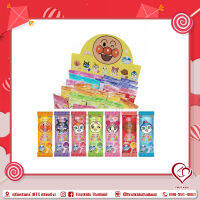 Fujiya Stick Anpanman อมยิ้มรสผลไม้ แพ็ค 5 ชิ้น คละรสชาติ ผสมด้วยโพลีฟีนอลชาเขียวที่เป็นมิตรกับฟัน