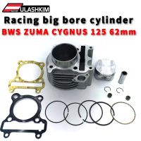 BWS CYGNUS ZUMA 125 Racing Big Bore Cylinder Kit 62mm For BWS125 CYGNUS125 ZUMA125