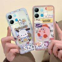 เคสโทรศัพท์นิ่มสำหรับ Infinix Smart 7 6 Plus 20i ร้อน20S 20 Play 12 12i FREE FIRE Note 12 G96 G88ศูนย์5G 2023เคสใส่โทรศัพท์น่ารักการ์ตูนรูปสุนัขน่ารักรักเคสโทรศัพท์เป็นคู่สีชมพูฟ้าปลอกซิลิโคน