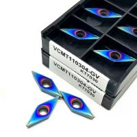 ♞✙ VCMT110304 GV KT7030 High quality Carbide Inserts Internal turning tool VCMT110304 GV KT7030 metal lathe tool CNC turning insert