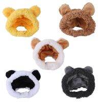 ZZOOI New Pet Cosplay Hat Bear with Ears Stylish Costume Accessories Warm Materials