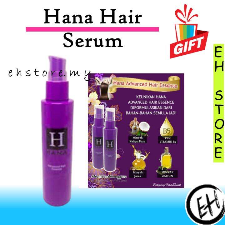 Hana Hair Serum Merawat Rambutmenghilangkan Kelemumur Hana Serum Serum Rambut 2074