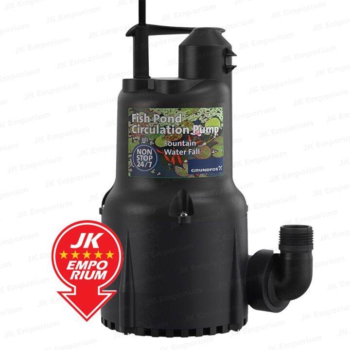 Grundfos KPC 24/7 210M Submersible Fish Pond Circulation Pump Koi Garden Founn Aquaponic Pam