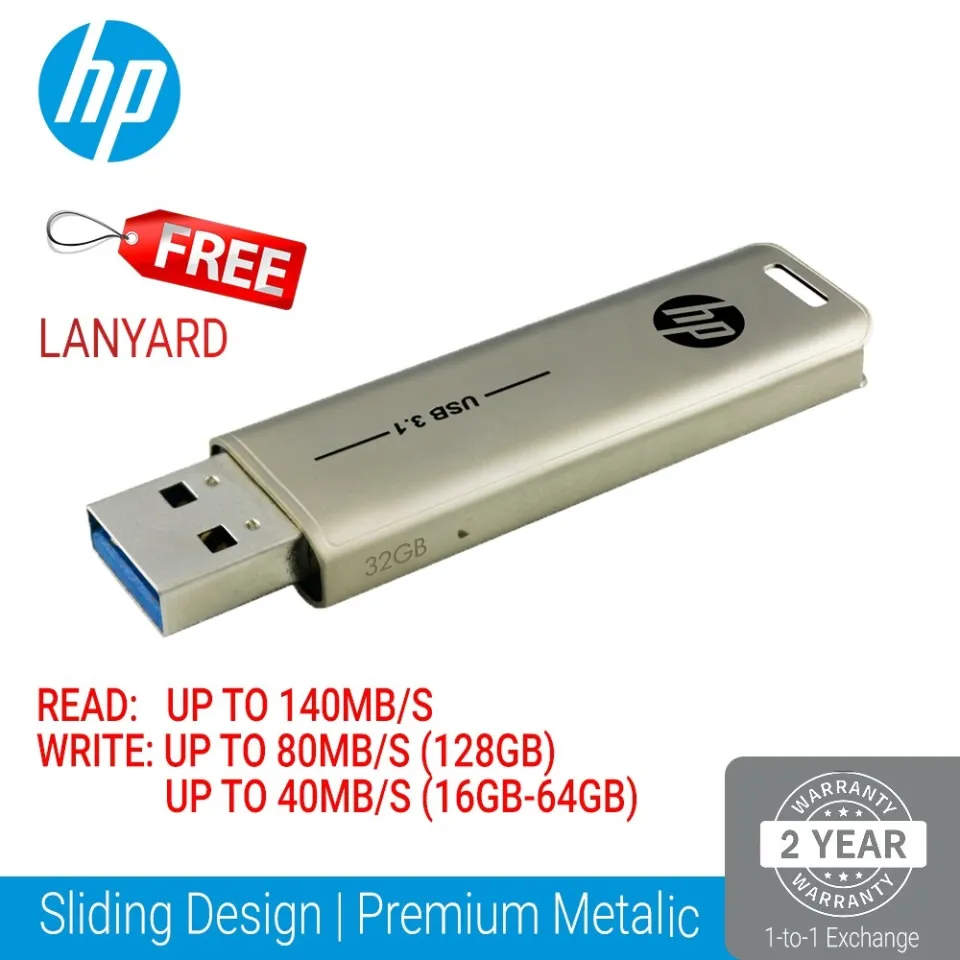 HP 128GB Pen Drive USB 3.1 - 1 Year Warranty 