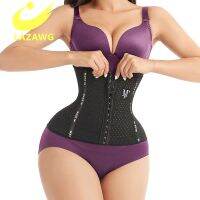 【cw】 LAZAWG Sweat Waist TrainerWomen ExerciseWeightGym BeltCorset Top