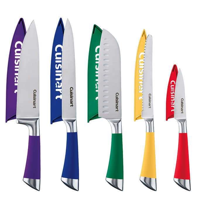 Cuisineart Classic 5-piece German Stainless Steel Knife Blade Set ...