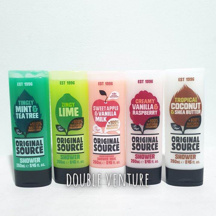 Original Source Body Wash 250mL (Mint and Tea Tree , Lime , Raspberry