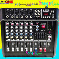 POWER MIXER เพาเวอร์มิกเซอร์ ขยายเสียง มีบลูทูธ 6Channel 500W Power Audio Karaoke Mixer BLUETOOTH USB/SD CARD EFFECT รุ่น PMX602D จัดส่งฟรี เก็บเงินปลายทางได้