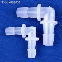 ▲☎ 5 200pcs 1.6 11.1mm PP Elbow Connectors Aquarium Fish Tank Pagoda Joint Air Pump Aerator Fittings Irrigation Medical Hose Joints