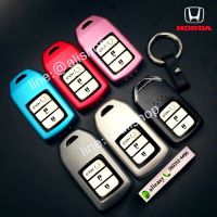 กรอบ-เคส ใส่กุญแจรีโมทรถยนต์ รุ่นไทเทเนียม Honda All New Civic Hatchback 2017-19 Smart Key 3 ปุ่ม