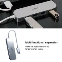 For Laptop 4 Port Plug Play Stable Portable Adapter Durable Home Office USB Hub