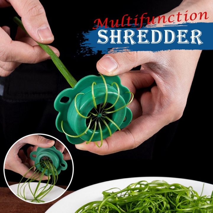 Plum Blossom Onion Cutter Shallot Easy Slicer Green Onions Wire Drawing  Shredder Kitchen Tools Home Gardget Accessories Supplies