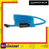 Kondor Blue Thunderbolt 4 Straight 36  3ft-6ft Type C 40G 5A 100W Cable (Blue)  ___By CapaDigifoto___