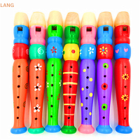 ?【Lowest price】LANG ขลุ่ยสั้นเสียงเด็ก woodwind เครื่องดนตรีเพื่อการศึกษาเด็ก