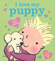 I love my puppy I love my dog warm healing English picture books childrens reading enlightenment parents and children bedtime books 3-6 years old cultivate love and responsibility English original books