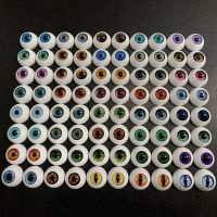 5 Pairs Random 10/ 12/ 14/ 16/ 18mm Acrylic Dolls Eyes 1/6 1/4 1/3 Bjd Doll Makeup Accessories Girls Diy Toys