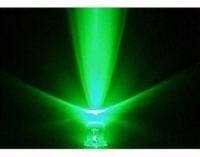 ◘♘ Transparent 5mm LED Green light-emitting diode 100pcs/LOT