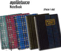 สมุด สมุดโน๊ตริมลวด NoteBook (ราคา/เล่ม)