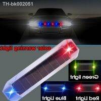 ❏✷ 80 MA Car Solar LED Universal Stroboscopic Warning Light Automotible Organizer Dynamic Streamline Design Auxiliary Lights