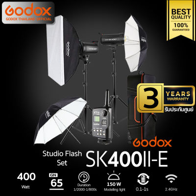 Godox Studio Flash SK400II-E SET ชุดไฟสตูดิโอ 400W - รับประกันศูนย์ Godox Thailand 3ปี ( SK400 II -E )