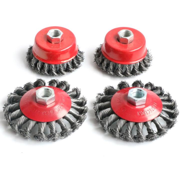 2pcs-m14-m10-screw-twist-knot-wire-wheel-cup-brush-for-angle-grinder-steel-wire-amp-alloy-metals-twisted-amp-crimped-wire-brushes-ki