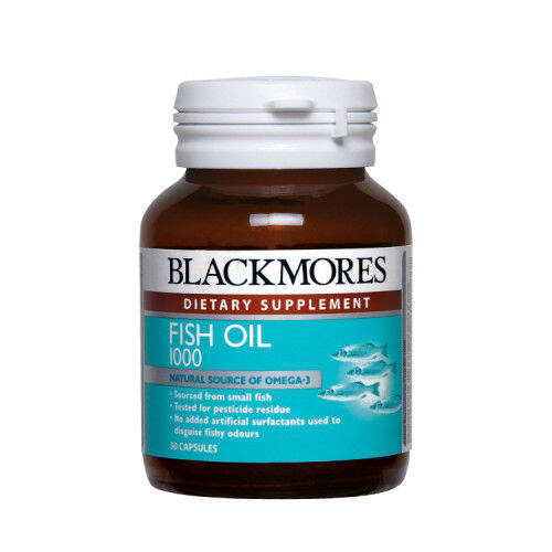 Blackmores Fish Oil 1000 30 Capsules | Lazada