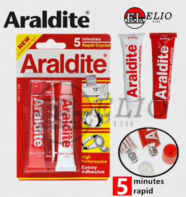 Araldite Epoxy Resin Glue 2 Part Clear Epoxy Adhesive Transparent Quick Dry Glue 10g By Araldite