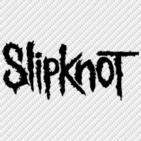 สติกเกอร์  pvc กันน้ำ ลาย slipknot ขนาด 5.7 x 13 cm  ราคาชิ้นละ 19 บาท