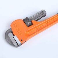 【YD】 Heavy-Duty Straight Pipe Plumbing Wrench Machine Teeth Fitter Treated Fast Opening