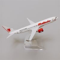 อากาศมาเลเซียโลหะอัลลอยด์ขนาด16ซม. Malindo Boeing 737-800 B737สายการบินเครื่องบินจำลองโมเดลเครื่องบินอากาศยานรถยนต์ไดคาส1/400