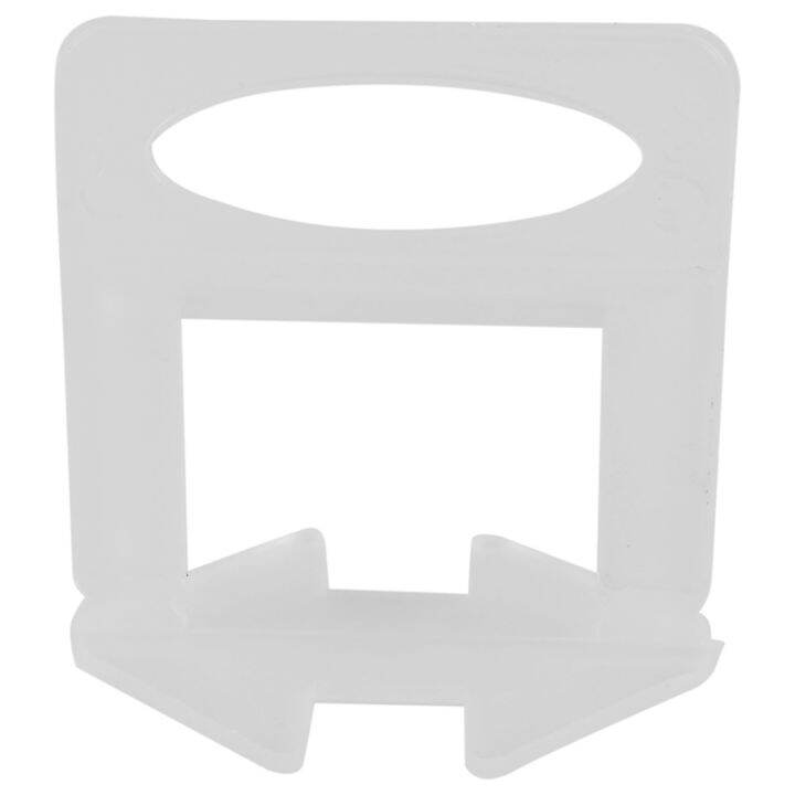 Tile Leveling System Clips 2Mm 400 Pcs DIY Tiles Leveler Spacers for