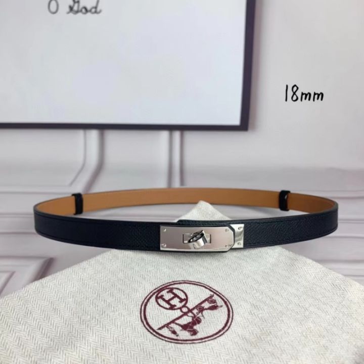 h-brand-top-grade-quality-18mm-kelly-retractable-and-adujustable-leather-belt-with-original-box