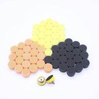 62Pcs Sponge Polishing Pad Adhesive Sheet Set Car Polisher Polishing Circle Buffing Pads Tool Kit for Car Polisher Wax Auto