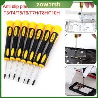 ZOWBRSH มีรู ไขควง Torx พลาสติกทำจากพลาสติก T3/T4/T5/T6/T7H//T10H เครื่องมือกำจัดออก มืออาชีพอย่างมืออาชีพ เครื่องมือปรับปรุงใหม่ สำหรับ Xbox 360, Xbox One, PS3, PS4 บ้านในบ้าน