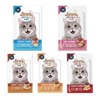 jinny cat sncck ขนมแมวจินนี่ แคท สเน็ค ขนาด 35กรัม มี 5 รสชาติ