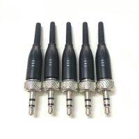 5x 3.5mm Stereo Screw Lock Connector for Pro Sennheiser EW100 EW300 EW500 G1 G2 3 Sony Saramonic Microphone Spare Plug Adapter