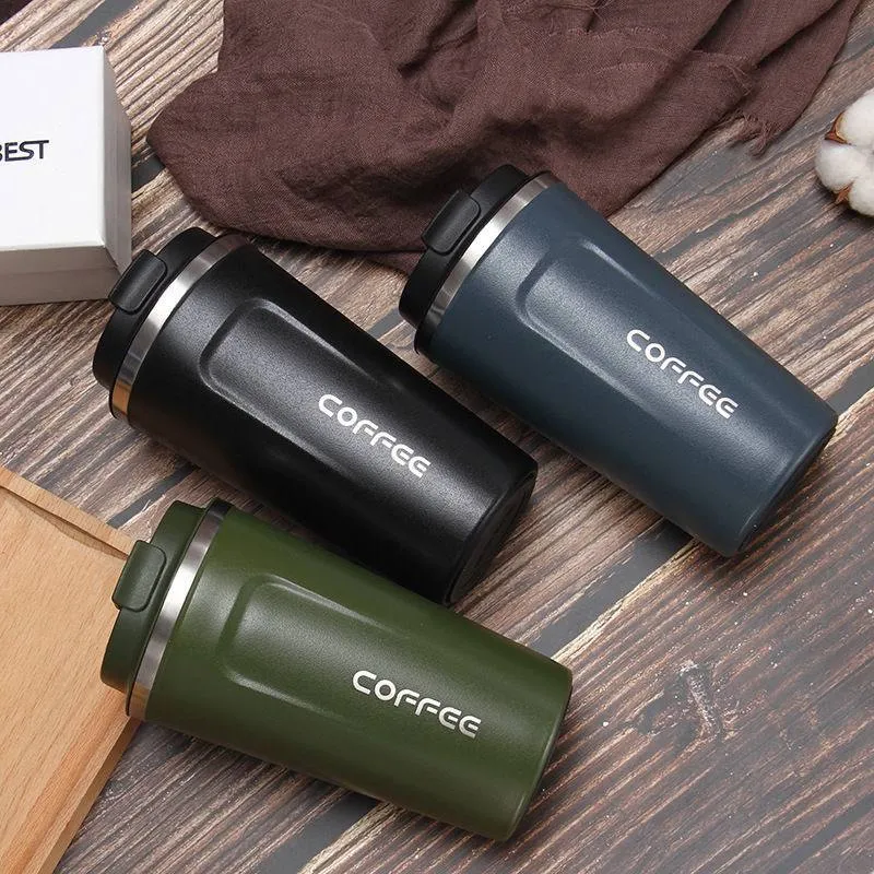 Big seller Stainless Steel Double Wall Reusable Eco-friendly Travel Thermos  Coffee Cup Premium Vacuu…See more Big seller Stainless Steel Double Wall