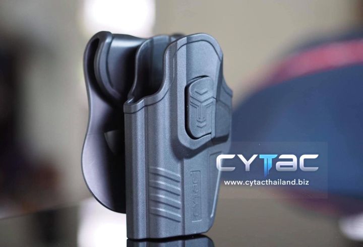 ซองพกนอก-ปลดล็อคนิ้วชี้-cytac-สำหรับ-glock-19-มือซ้าย-ขวา