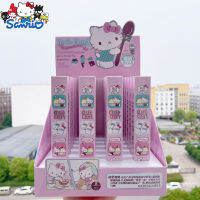 Sanrio-Olá E Cat Gel Pen, Caneta Neutra, Assinatura Dos Desenhos Animados Pen Papelaria, Sanrio ของแท้,Surpresa, Caixa Idente,24ชิ้น