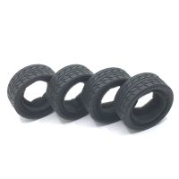 Soft RC Rubber Tyre Set 1/18 Scale Tyre with Tread Pattern Model Crawler RC Car Wheel Tires for Wltoys A949 A959 A969 A979 K929 Screw Nut Drivers