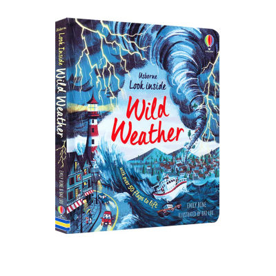 Usborne look inside wild weather in English