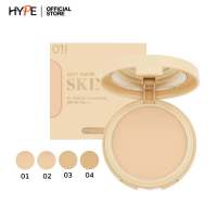 แป้ง แป้งเนื้อเเมท คุมมัน Meilinda Soft Matte Skin Fit Powder Foundation รหัส MC8016